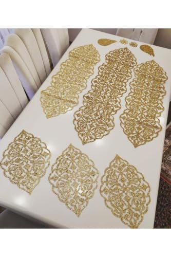 10개로 구성된 인조 가죽 테이블 러너 및 테이블 매트 - Table Runner 리뷰 및 가격