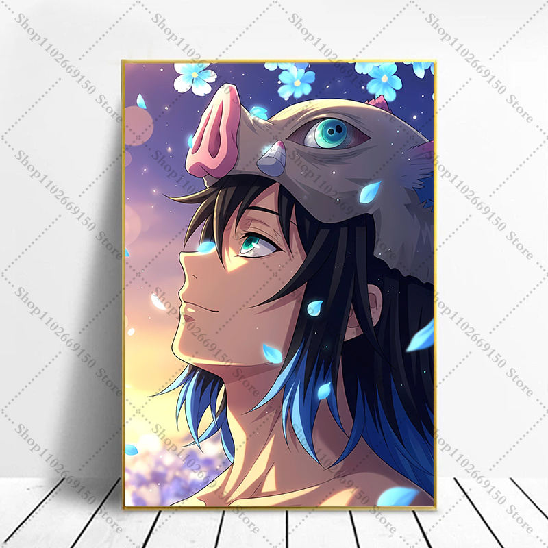 애니메이션 창의적인 그림 홈 데코 액세서리 데몬 슬레이 - Picture Frame 리뷰 및 가격