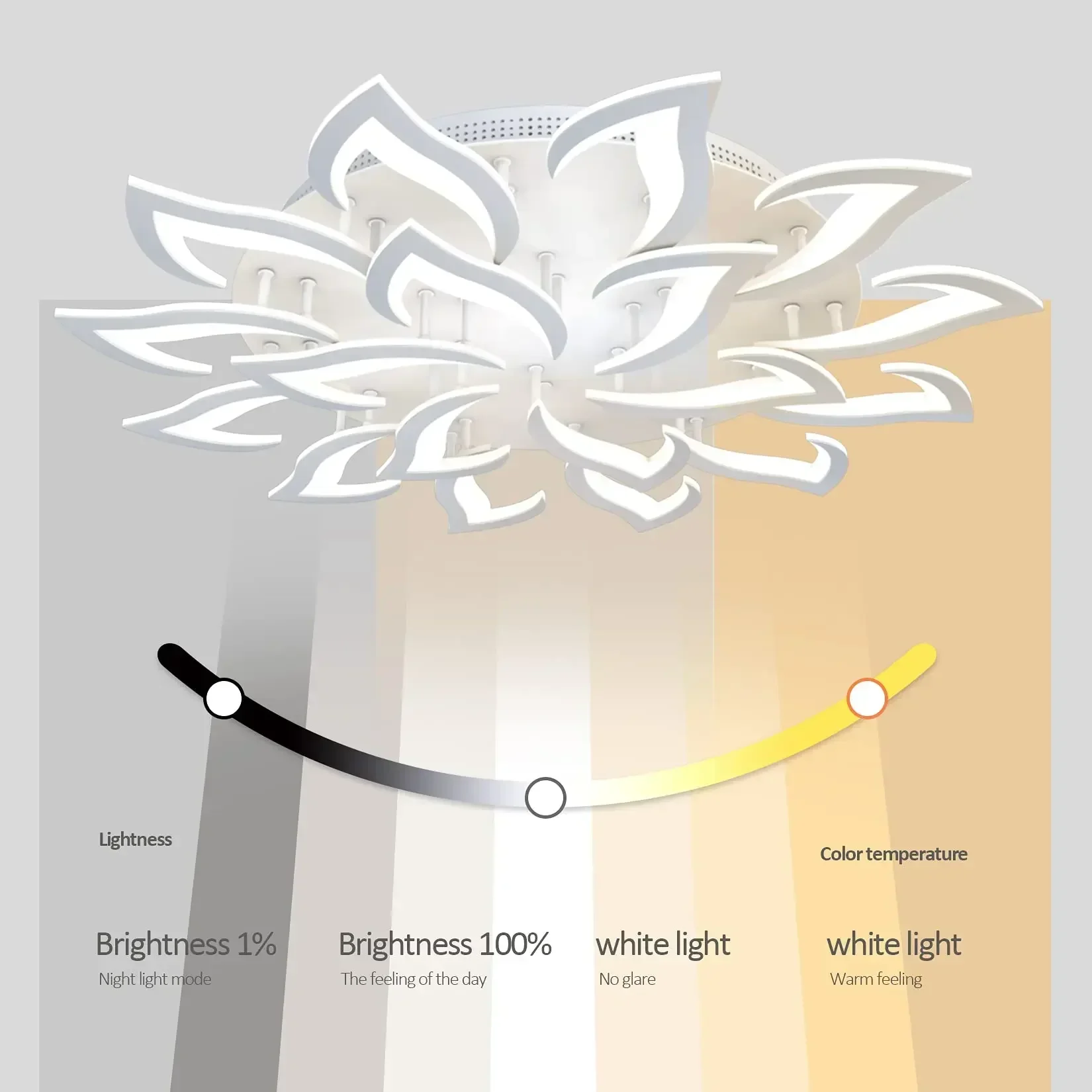 디자이너 LED 꽃잎 샹들리에, 거실 침실 주방 모던  - Interior Design High End 리뷰 및 가격