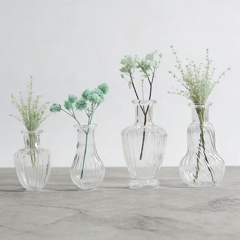 { # } 미니어처 유리 화병 1개, 요정 정원 장식용 - Vase Decor 리뷰 및 가격