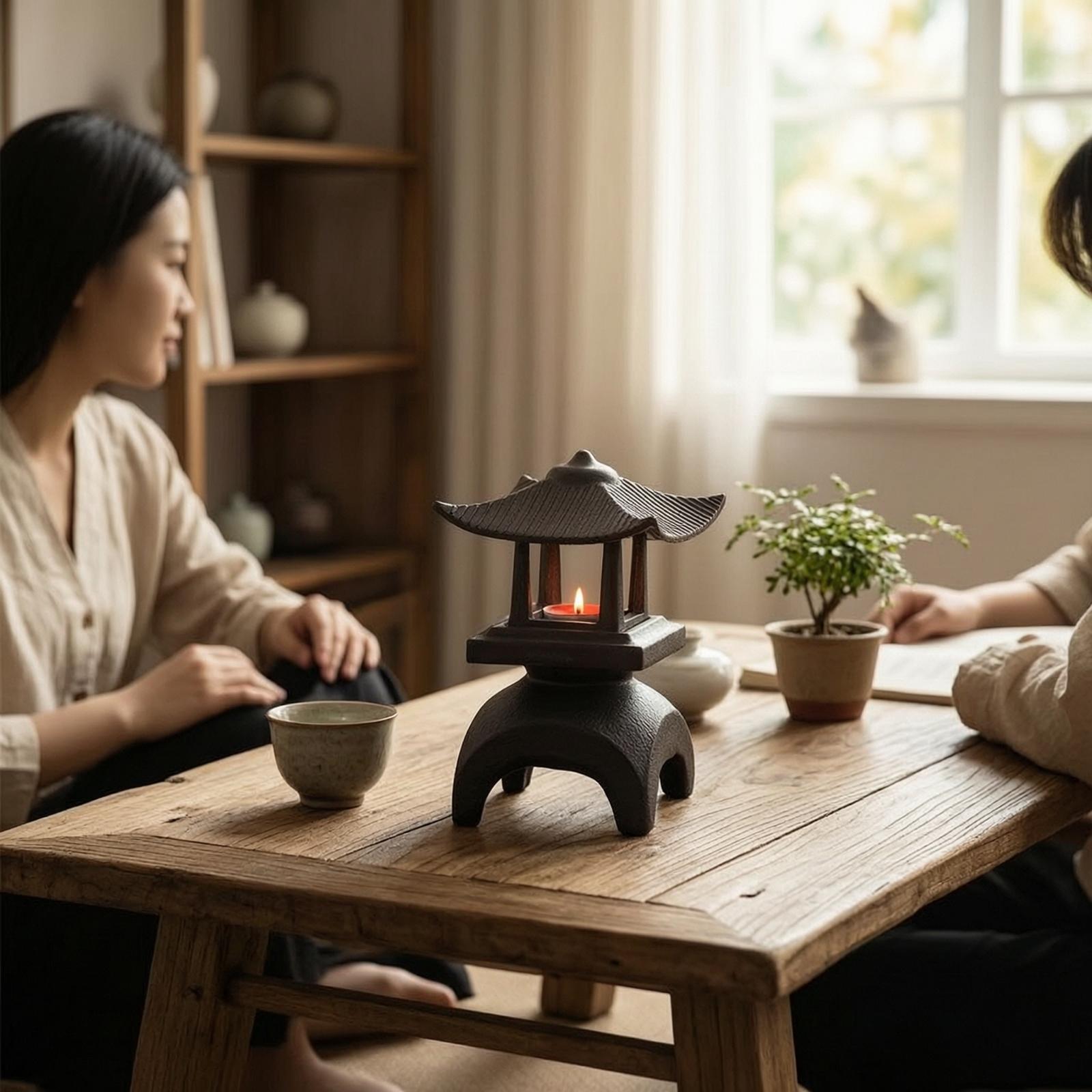 주철 랜턴 클래식 캔들 홀더 빈티지 랜턴 독서 공간 티 - Candle Holder Decor 리뷰 및 가격