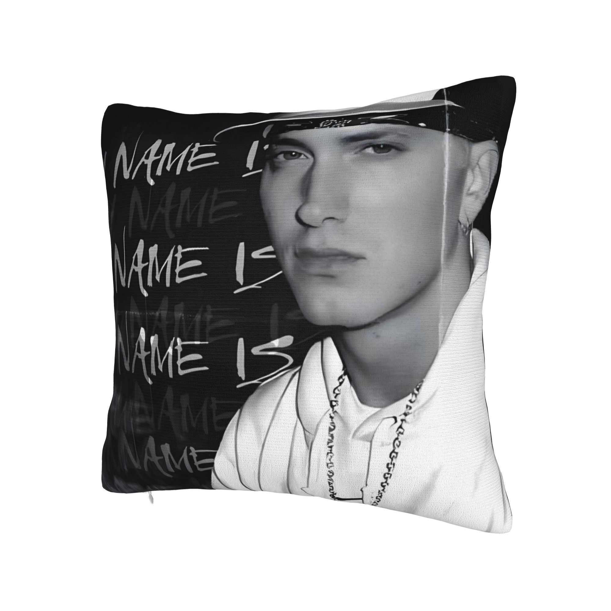 커스터마이징 가능한 에미넴 양면 프린트 쿠션 커버 세트 - Throw Pillow 리뷰 및 가격